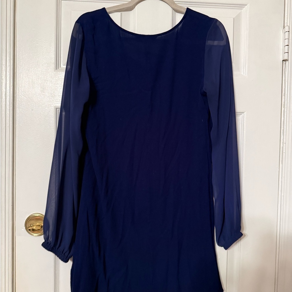 Express Deep Blue Top - Picture 5 of 7